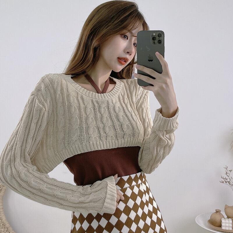 オータムプルオーバー セーター ブラウス 秋物 ガールズファッション5785822016