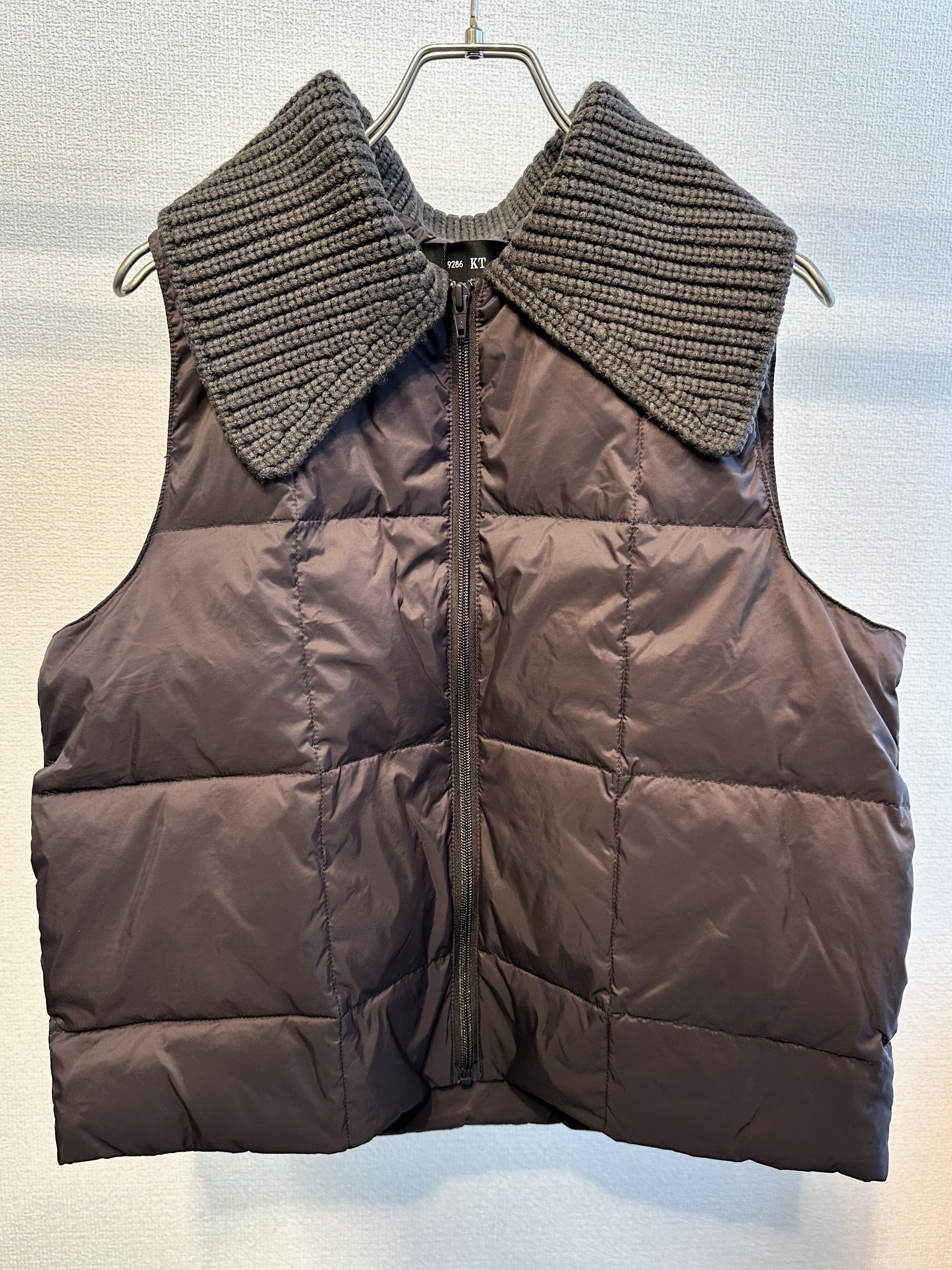 江戸っ子です。 ダウンベスト 9286KT】編み立て襟付ダウンベスト(9105-57030) | 9286 Fashion Lab