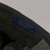 INCOTEX インコテックス コットン パンツ 44/カーキ系 メンズ