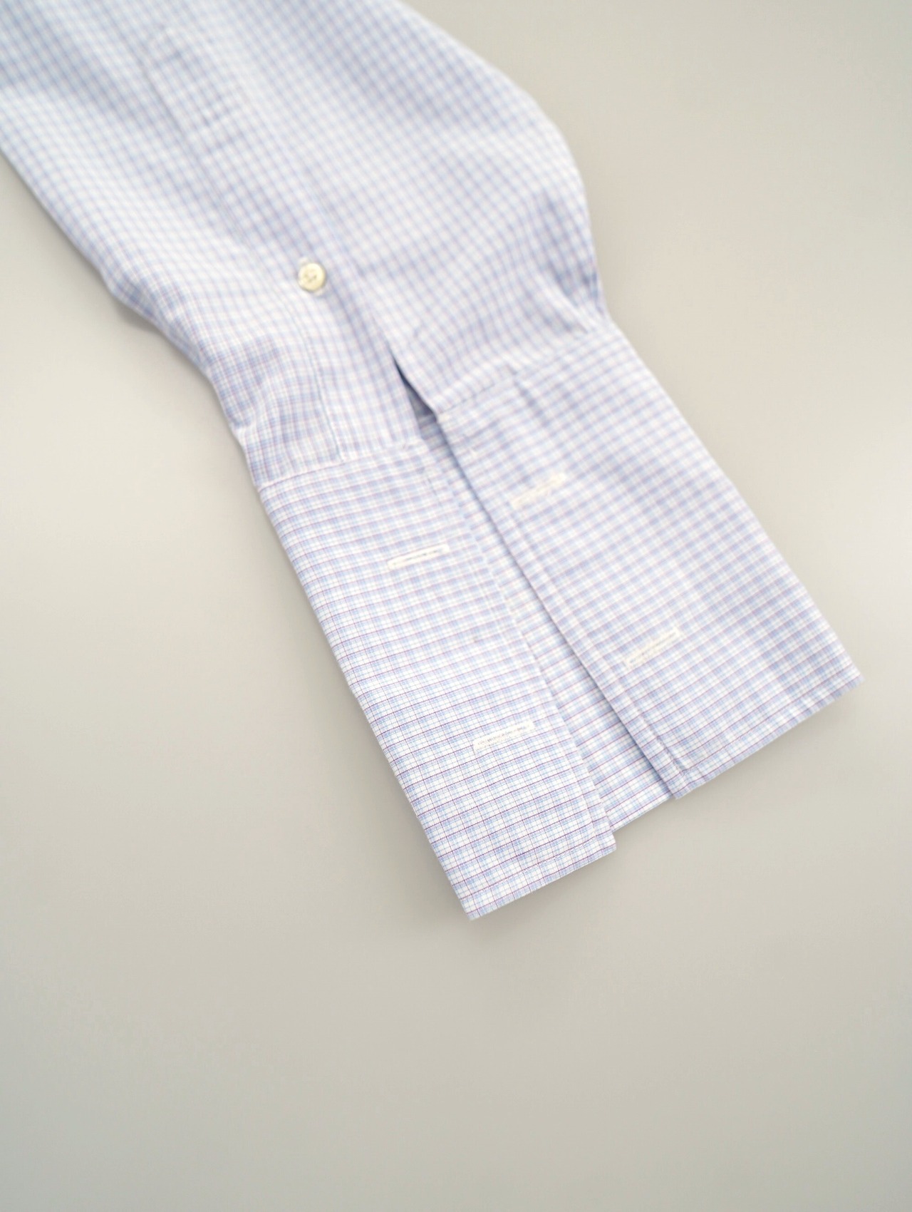 Brooks Brothers check Double cuffs shirt