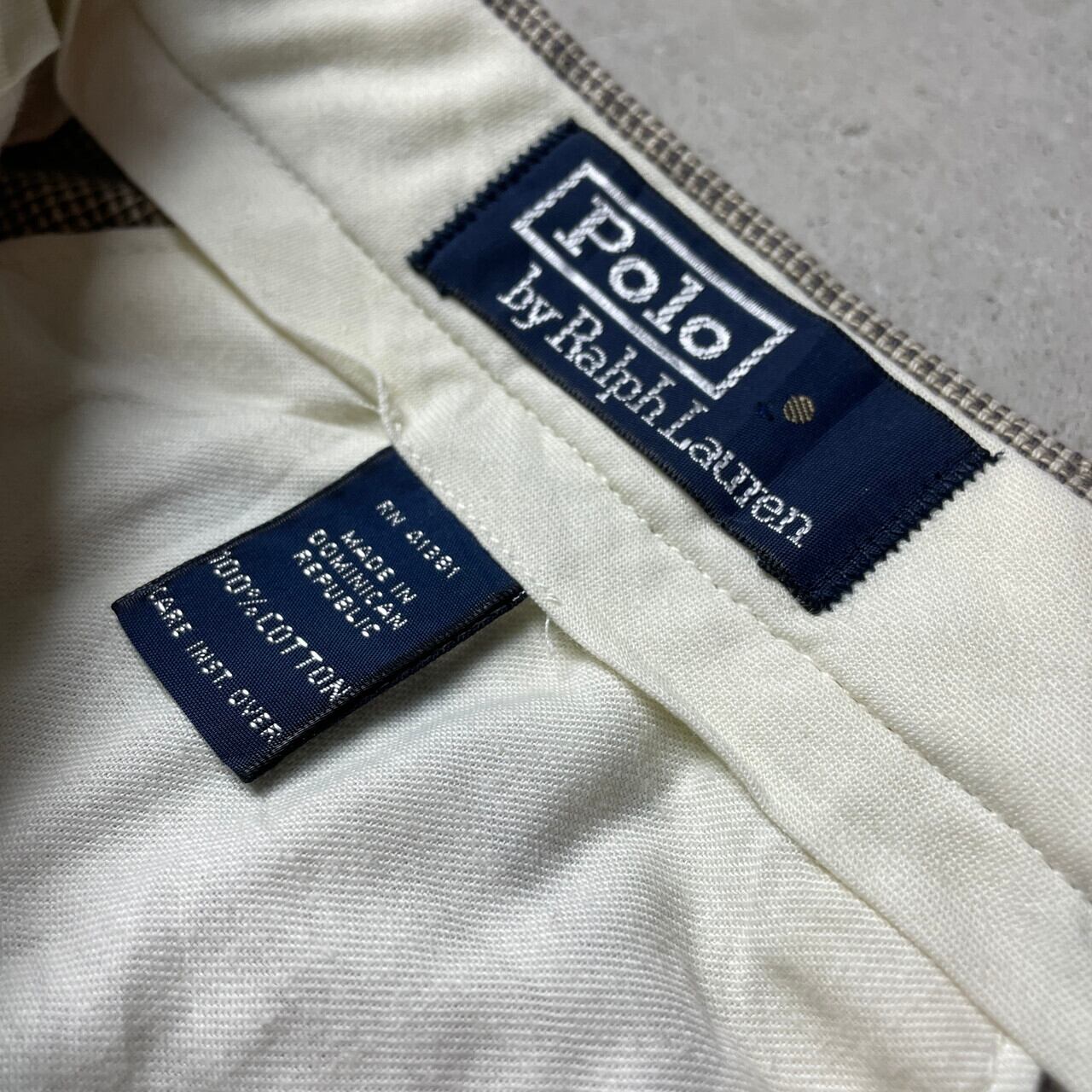 90年代 Polo by Ralph Lauren ポロバイラルフローレン 2タック ワイド