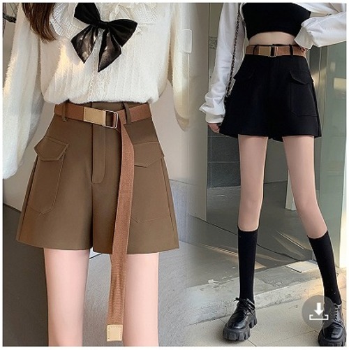 【大きいサイズL-4XL】【秋冬新作】ファッション半ズボン♪ブラウン/ブラック2色展開◆#sedmvm-2907217