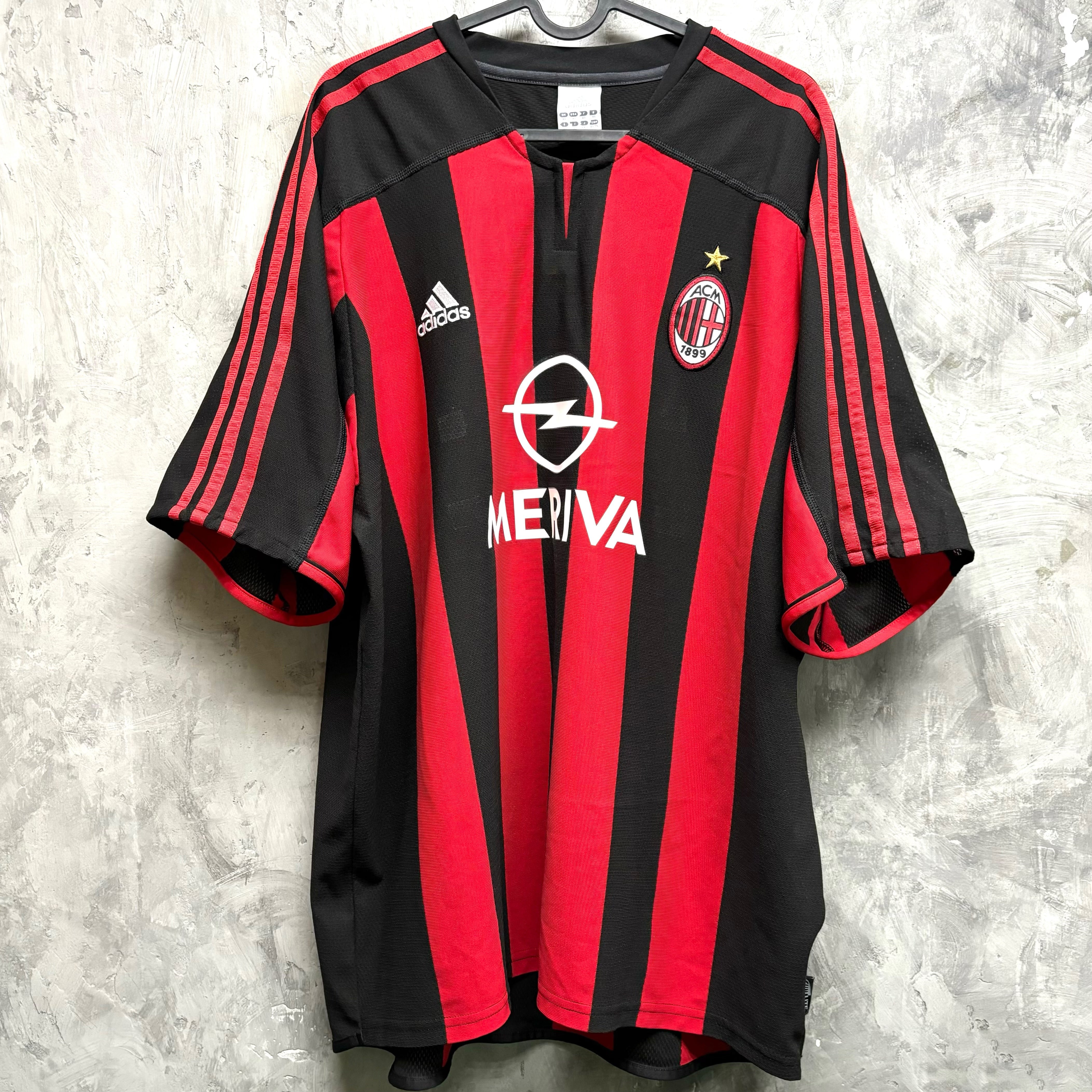 03-04 ACミラン ホーム ユニフォーム 2003-04 AC 米蘭｜主場｜2003-04