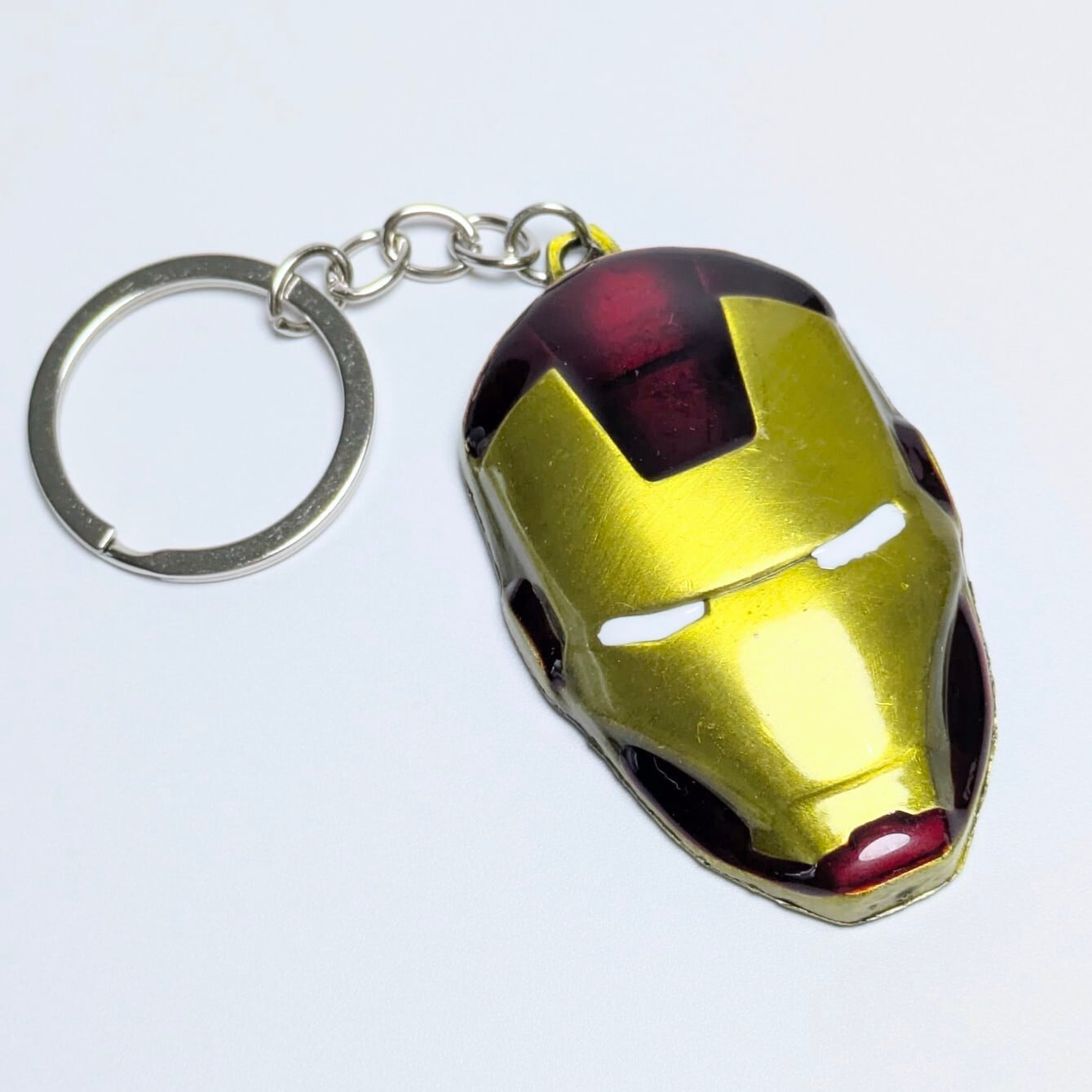 【 Iron Man ( アイアンマン ) 】  アイアンマン合金キーホルダー / パワードスーツ〚アメリカン雑貨 アメトイ〛
