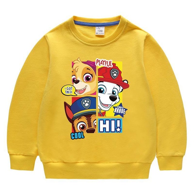 Paw Patrol パウパトロール パーカー 男の子 女の子 子供 長袖 90cm-150cm 長袖トレーナー
