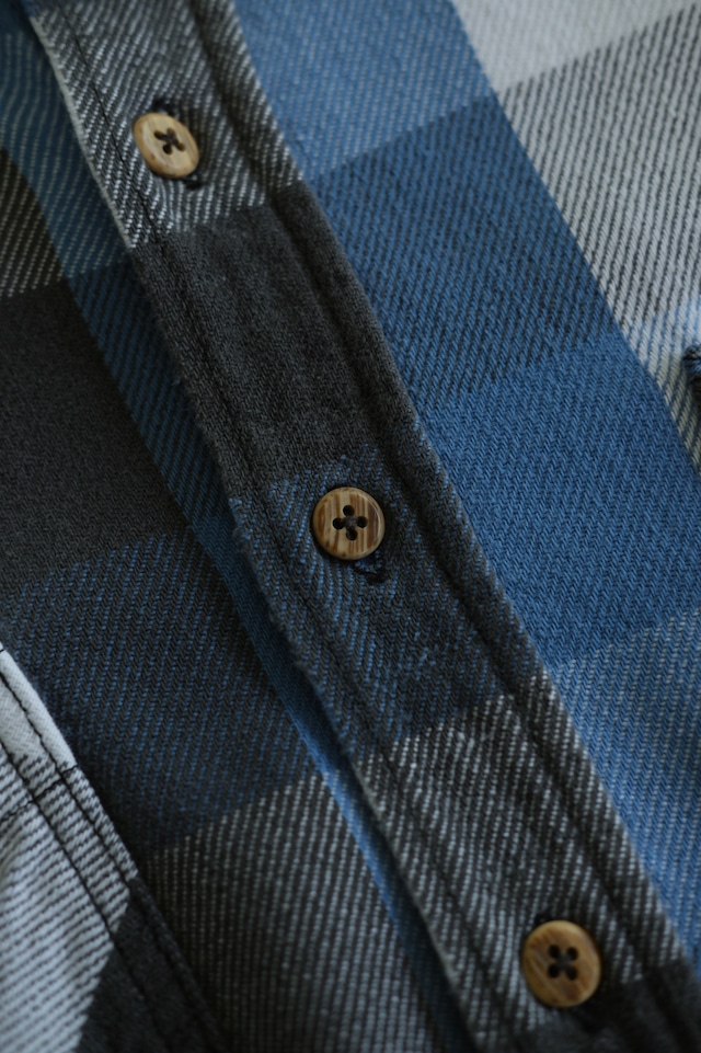 Utah/80's "unknown" heavy cotton flannel shirt