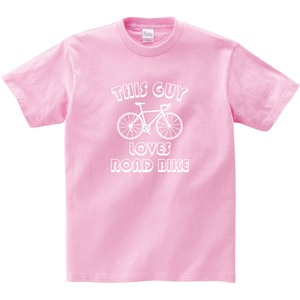 THIS GUY LOVES ROAD BIKE Tシャツ ms13 プレゼント ギフト 自転車・サイクリング