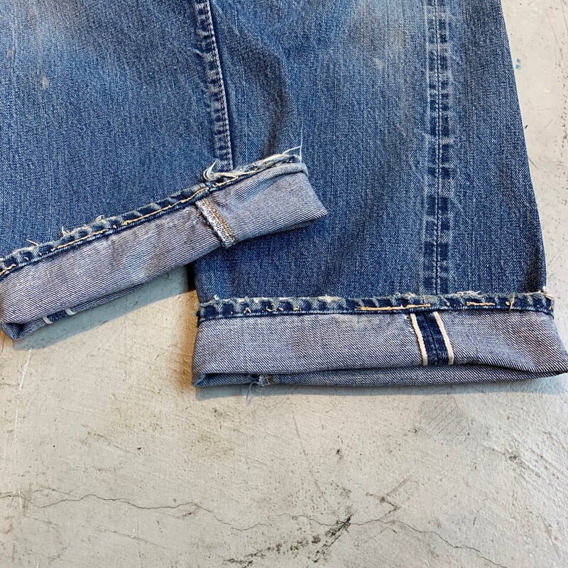 60's LEVI'S リーバイス 505 Big E デニム 刻印5 セルヴィッジ 60's LEVI'S リーバイス 505 Big E デニム 刻印5 セルヴィッジ