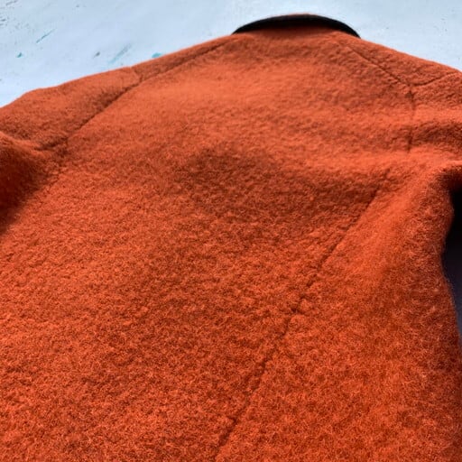 80's HOFER ホッファー チロリアンジャケット 圧縮ウール オーストリア製 民族衣装 オレンジ コインボタン M~L 希少 ヴィンテージ |  agito vintage powered by BASE