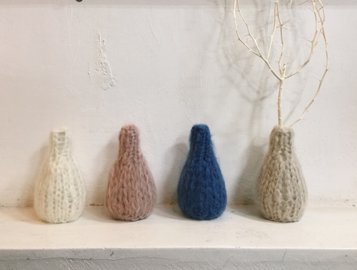 Maiami " Kinitted vase mohair "