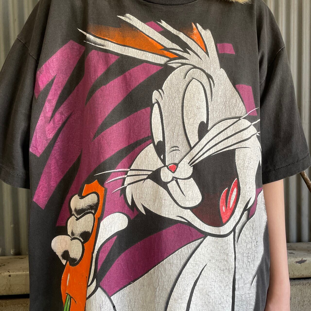 希少 レア 90s ルーニー・テューンズ tシャツ バックスバニー Lサイズ