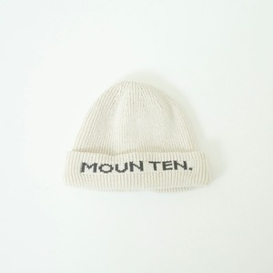 即納【MOUNTEN.】MOUN TEN. watch cap / ecru / ビーニー / マウンテン