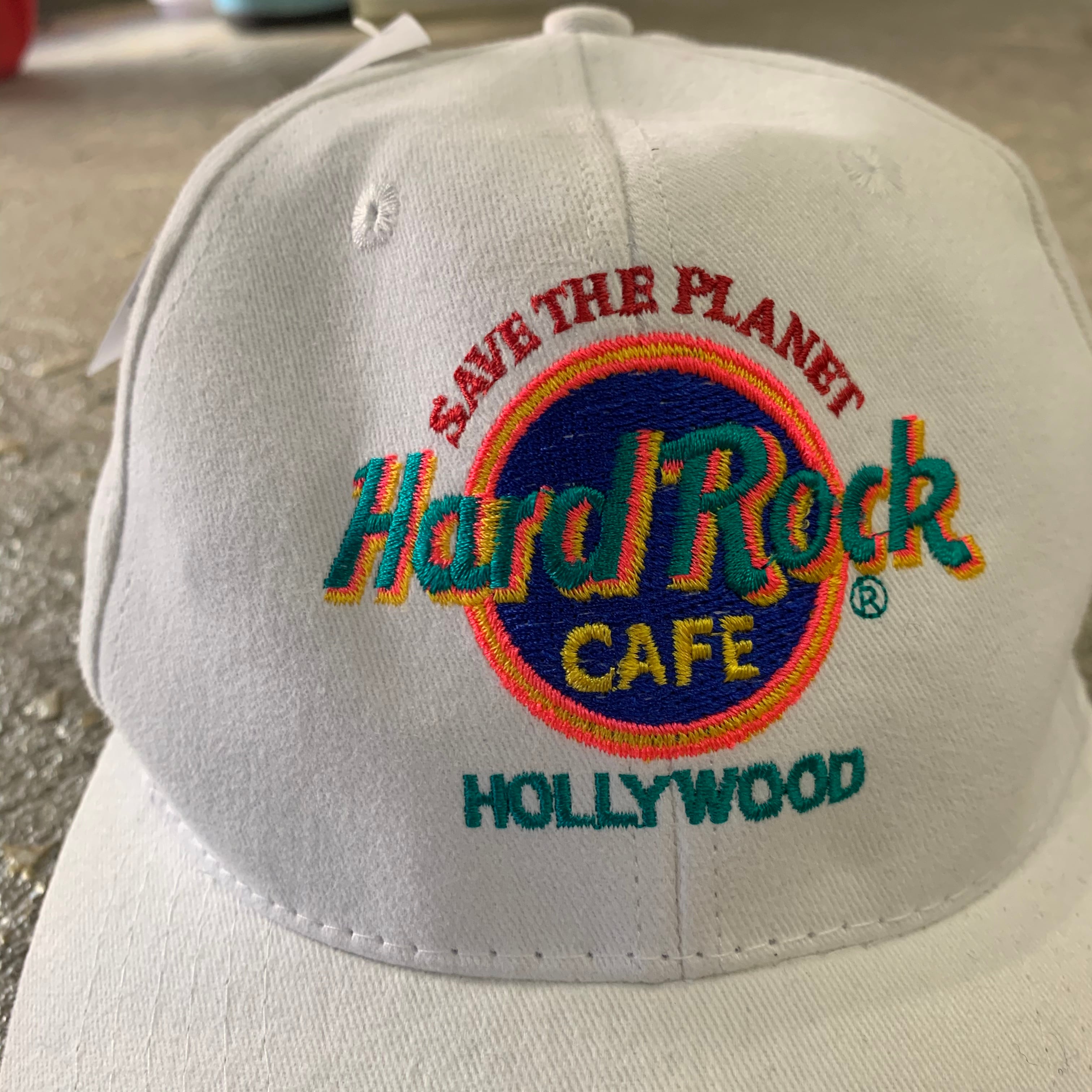 90s hard rock cafe cap | What