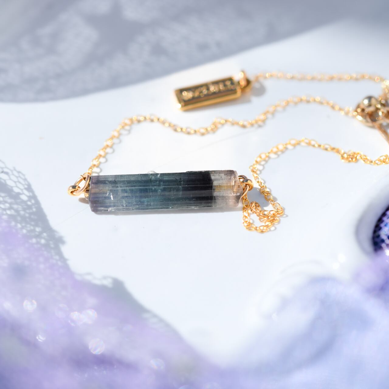 希少！14kgfルベライトブレスレット