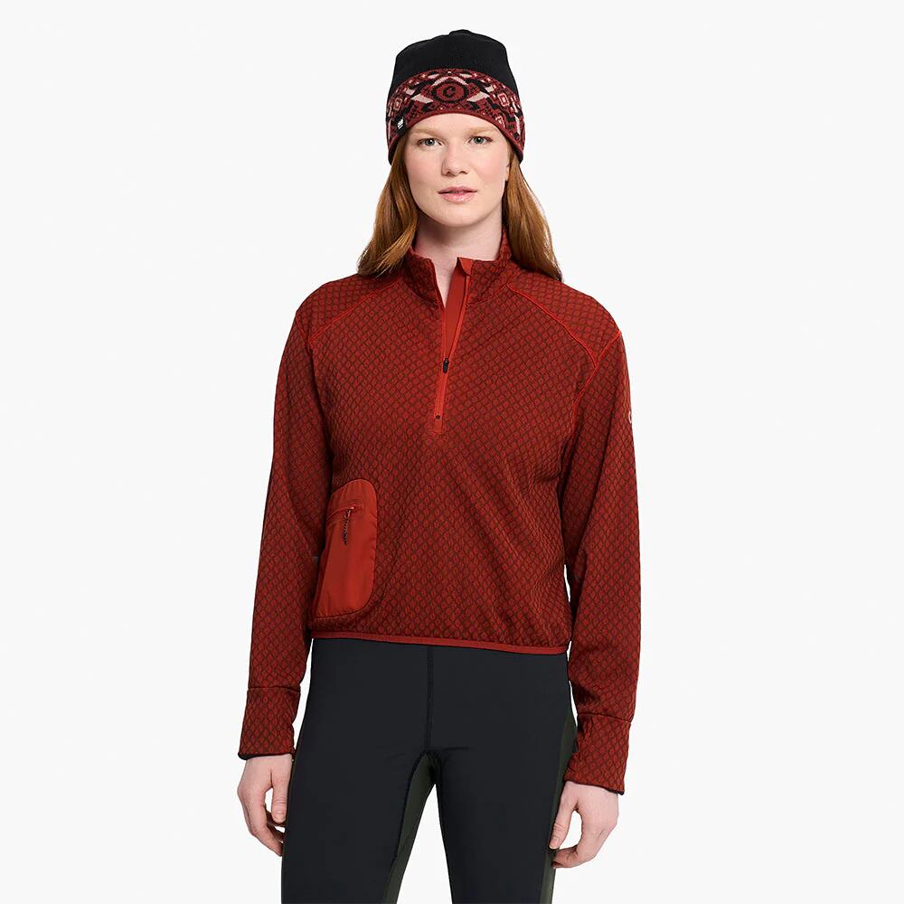 Ciele Athletics（シエル アスレチックス）W VLVHalfzip - Clay