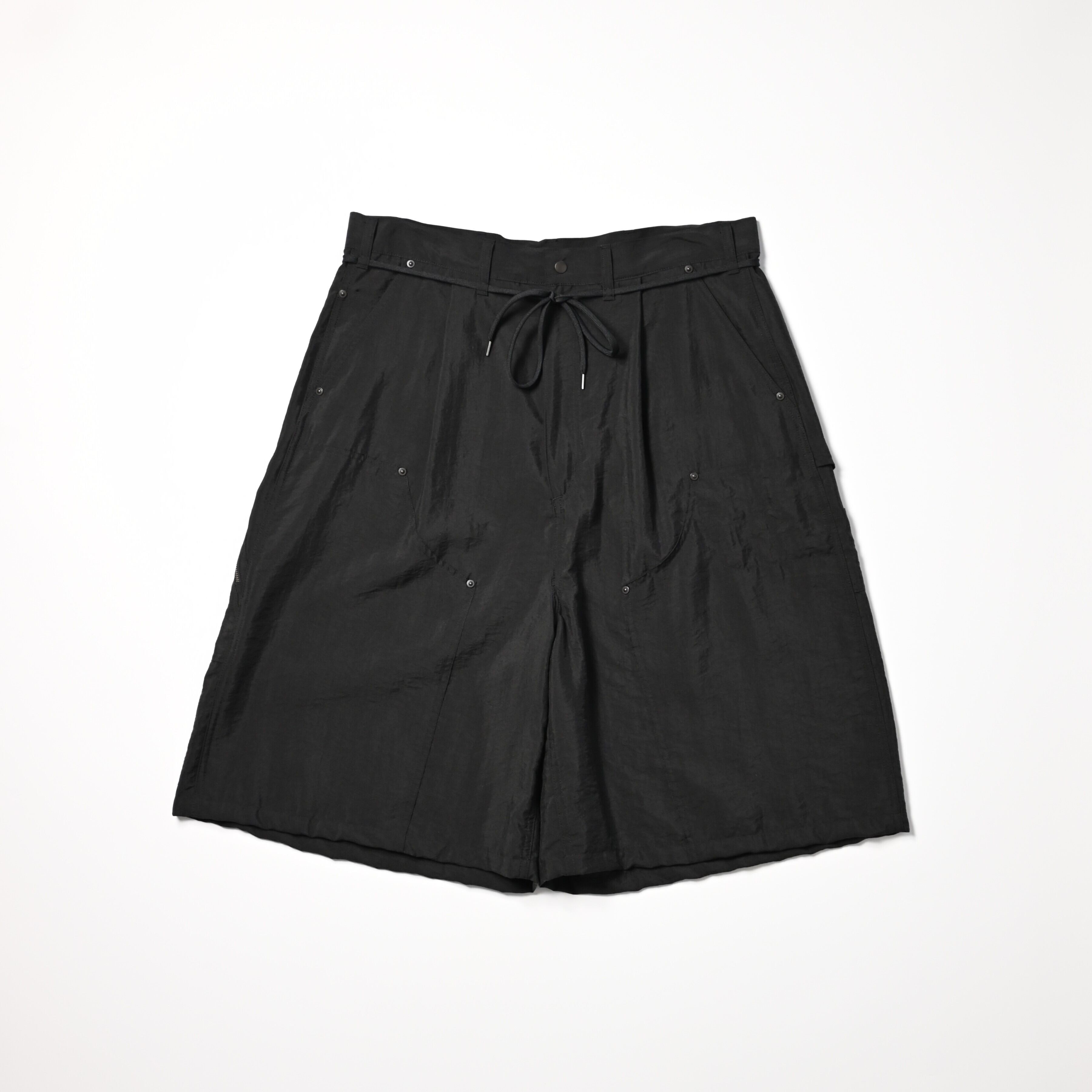 product twelve / Silk Nylon Short Work Pants | GANKO