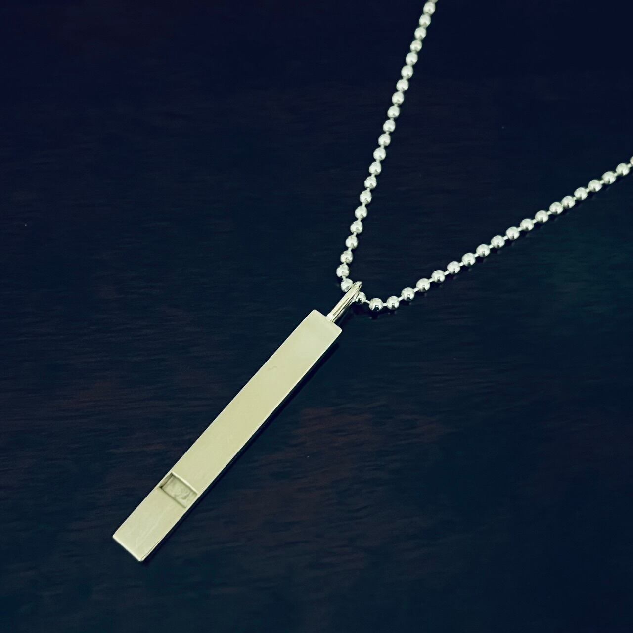 VINTAGE TIFFANY & CO. Whistle Pendant Long Necklace Sterling