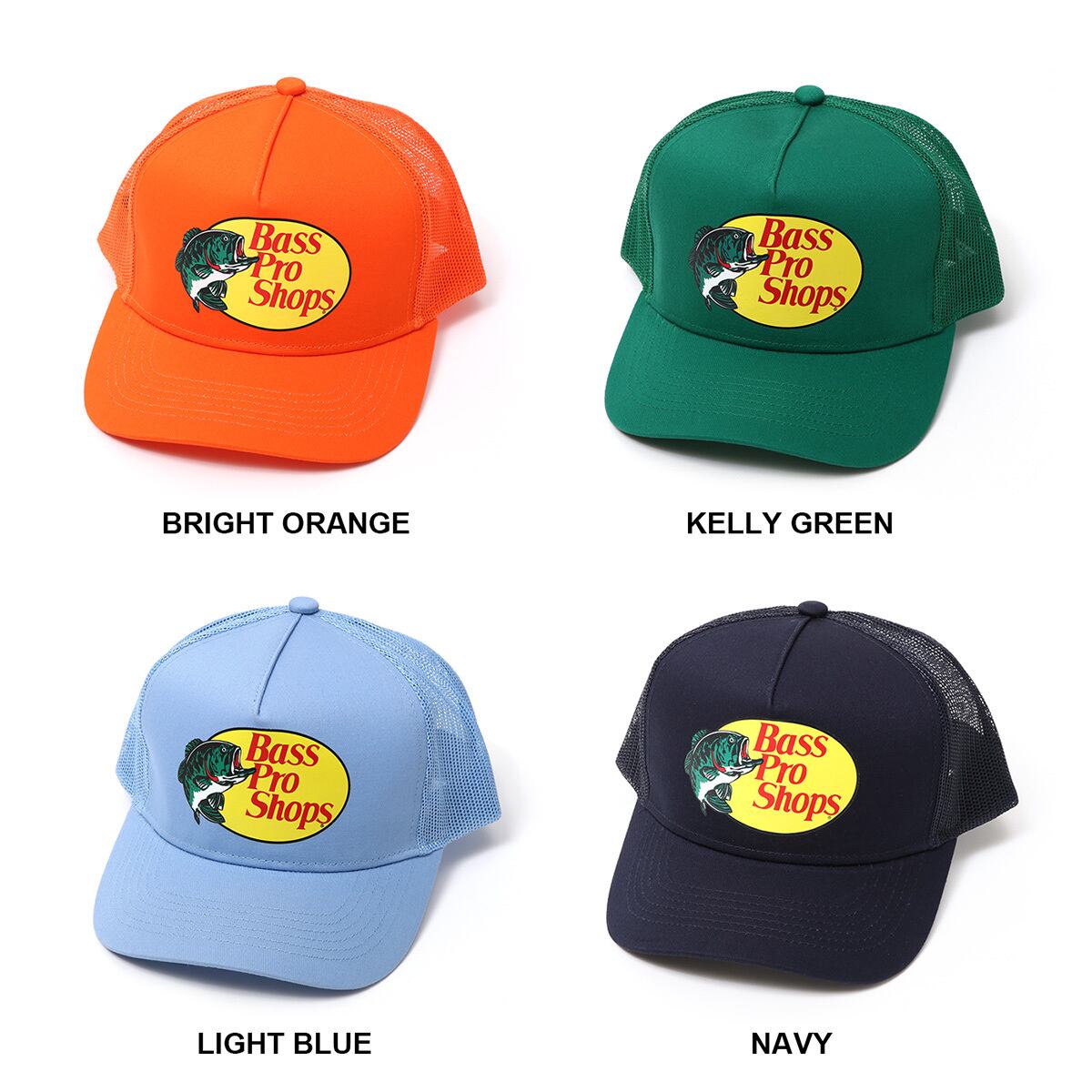 Bass Pro Shops バスプロショップス Mesh Trucker Cap メッシュ