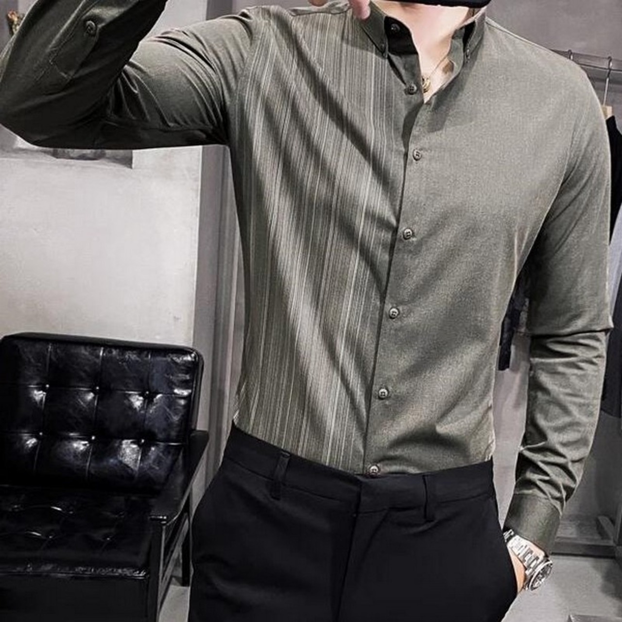 business formal wear shirts 00077