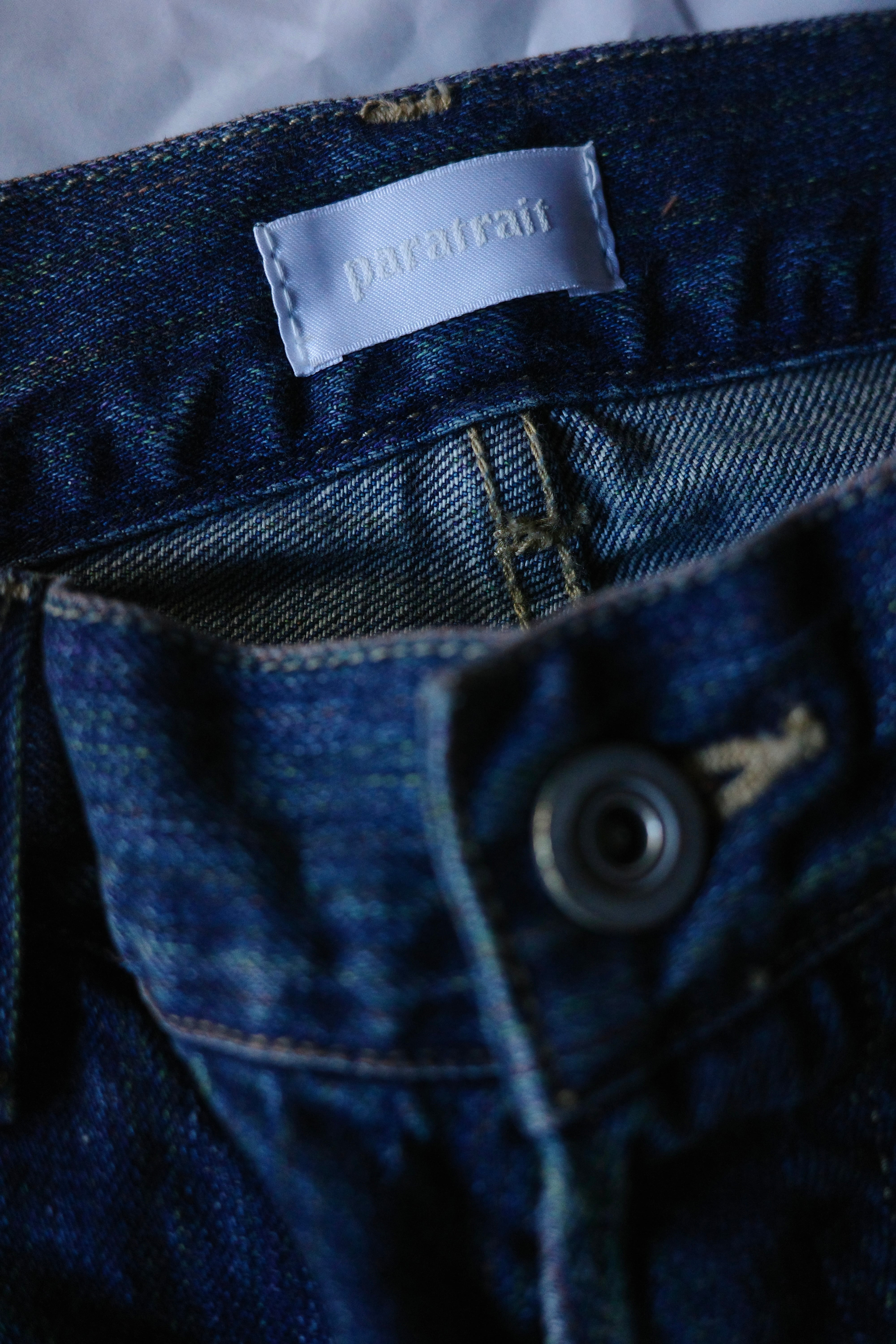 Paratrait【NEW RAINBOW DENIM PT -Indigo-】 | lloomm