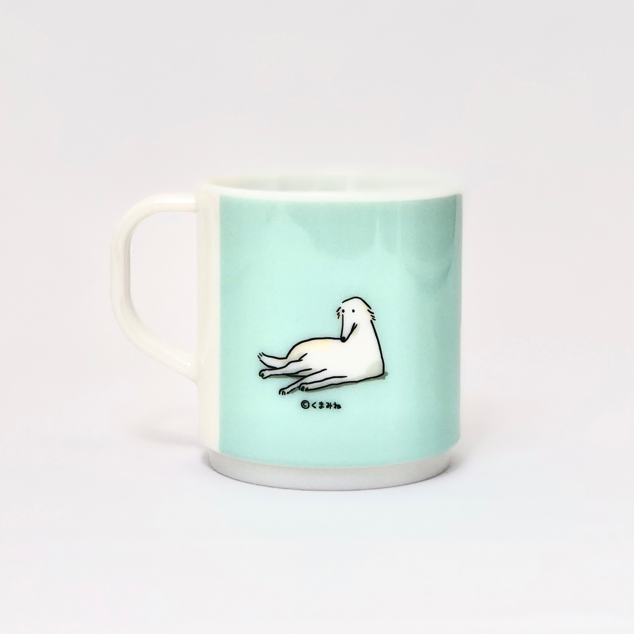 プラスチックマグ　がんボルゾイ