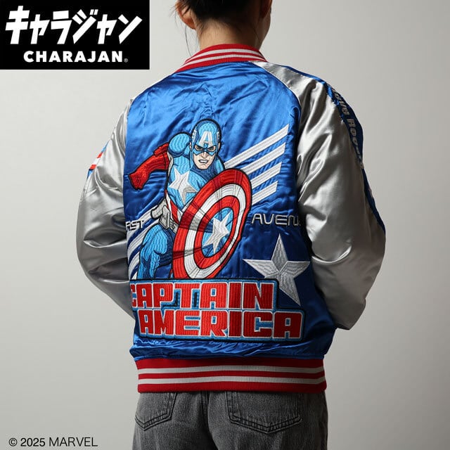 キャラジャン】 Marvel マーベル キャプテン・アメリカ トリプルスター