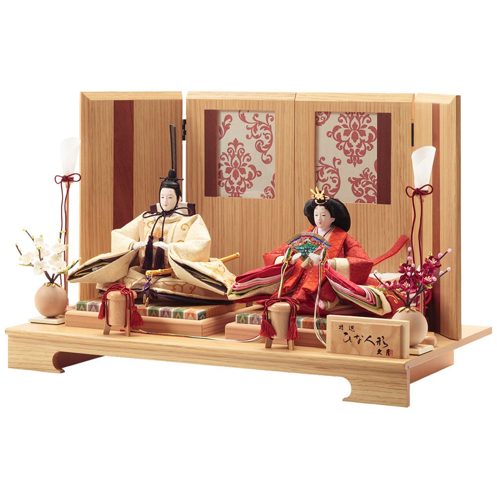 平飾り | 久月 刺繍新王飾り | おしゃれ かわいい 初節句 女の子