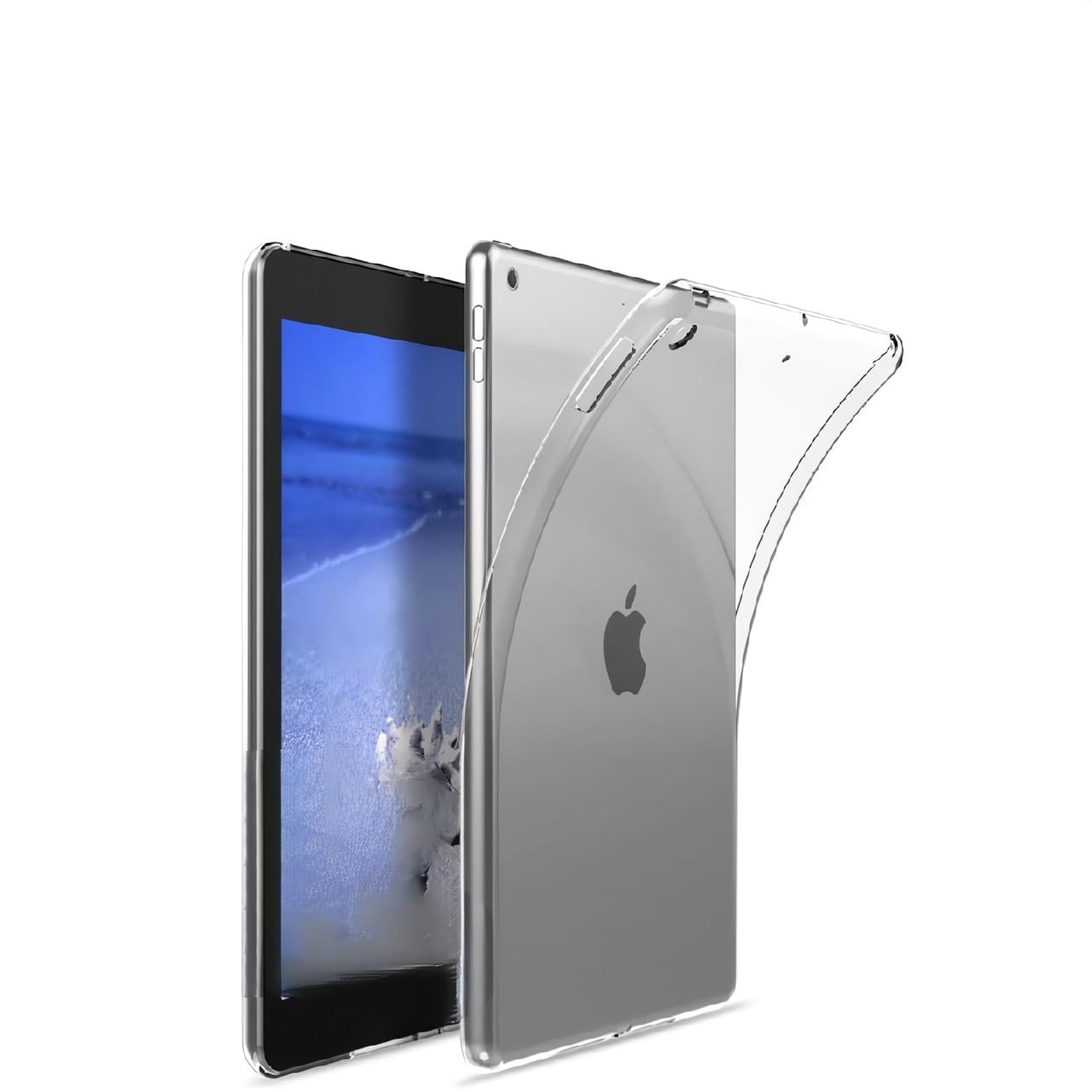 iPad Air3(第3世代)2019 iPad Pro 10.5 2017 用 ソフトケース 耐衝撃 ハイブリッドケース カバー 薄型 軽量 耐衝撃 衝撃吸収 シリコン TPU 透明 タブレットカバー 無地 シンプル 全面 クリア iPad 10.5インチ 10.5型 タブレット 用 互換性あり
