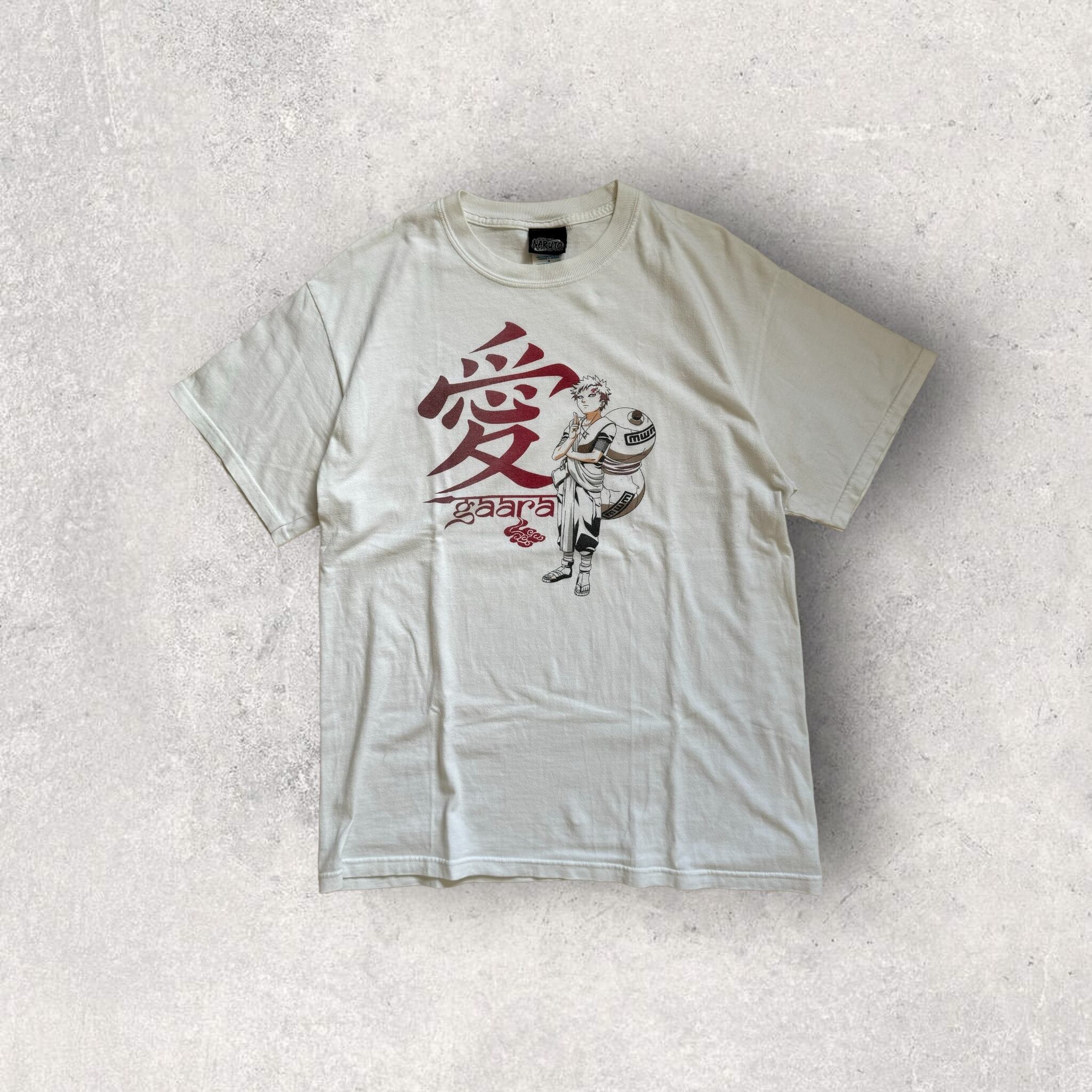 SPECIAL ! "00's NARUTO" 我愛羅 print t-shirt