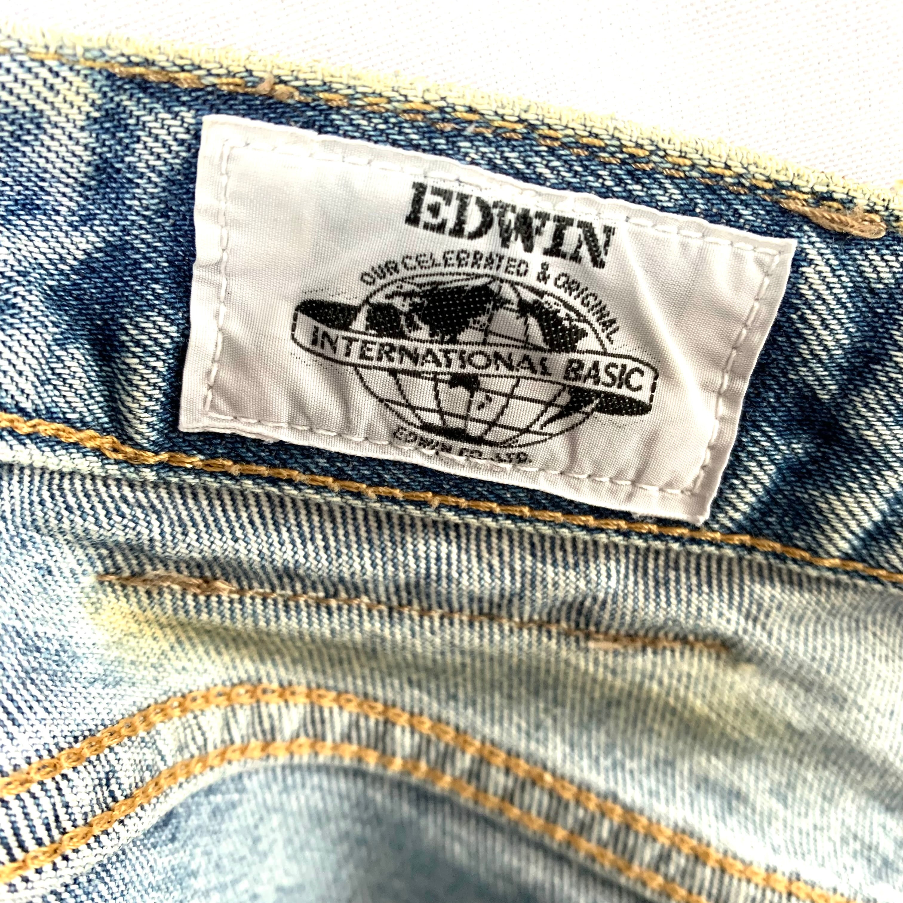 日本製 93年製 90s ヴィンテージ EDWIN エドウィン デニムパンツ