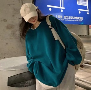 トップス デート カットソー プルオーバー 袖あり 長袖 かわいい 大人可愛い きれいめ シンプル カジュアル 大人 上品 おしゃれ お洒落 主役級 存在感 春 秋 10代 20代 30代 レディース 女性用 OL 学生 デート お出かけ 公園デビュー 女子会 休日 イベント 旅行 着回し 普段使い ファッション コーデ 楽ちん モテ トレンド 流行 インスタ映え L XL 2XL 3XL 4XL 大きいサイズ 大きい 大きめ ビッグサイズ ゆったり ゆる 黒 ブラック 青 ブルー