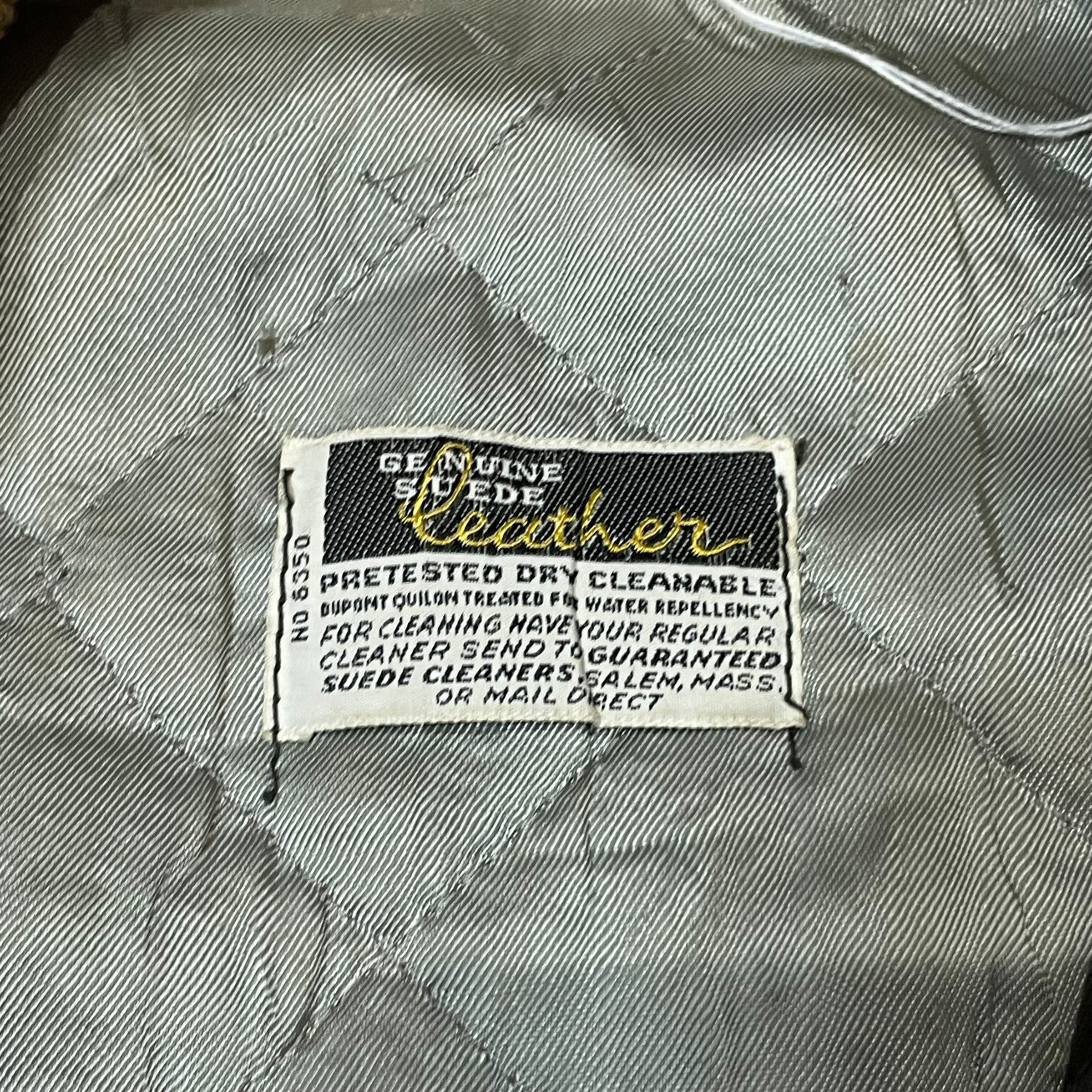 M】【50~60年代】 CONMATICジップ スエード レザージャケット | 古着屋