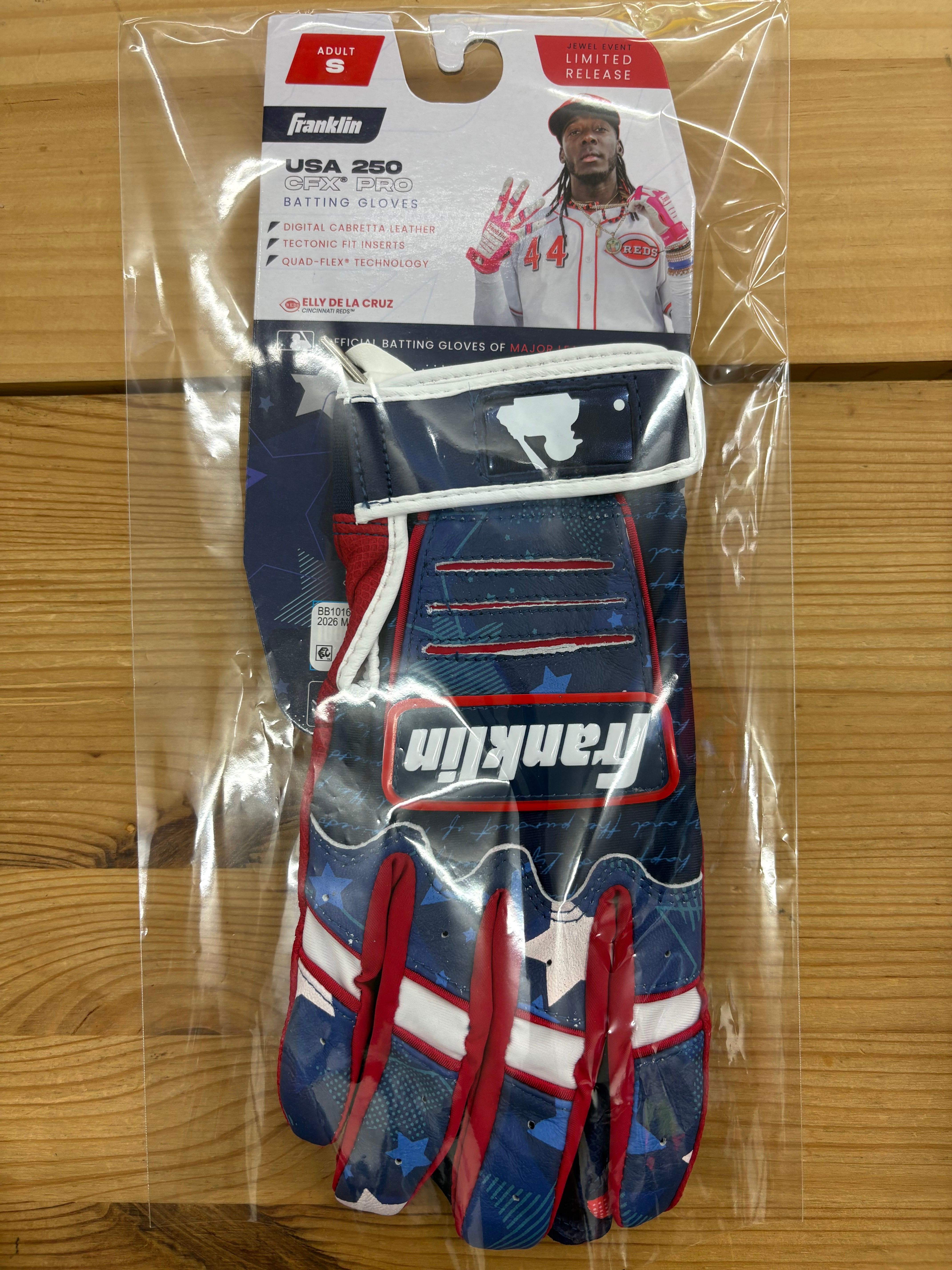 【希少】　超特大　アフリカンプリンス　引き取り限定 新品未使用】フランクリン バッティング手袋 大人 CFX PRO JEWEL EVENT