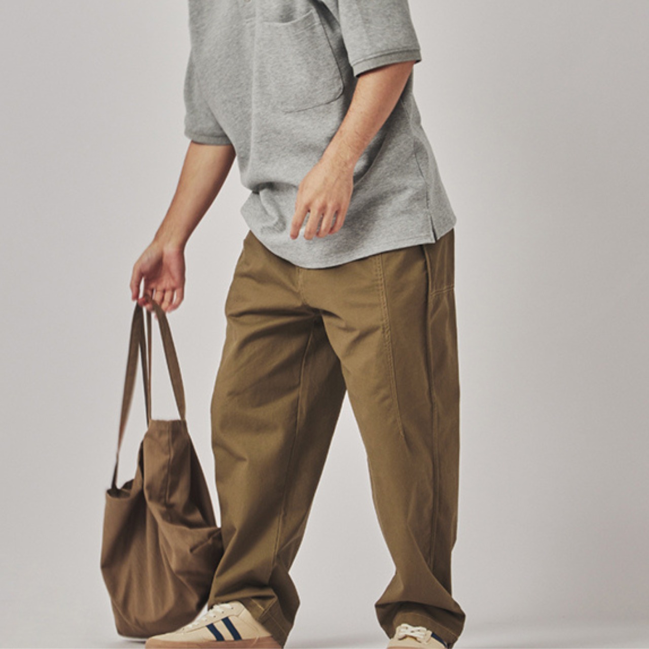 エッジライン・ルーズチノパンツ  N3360 - 6