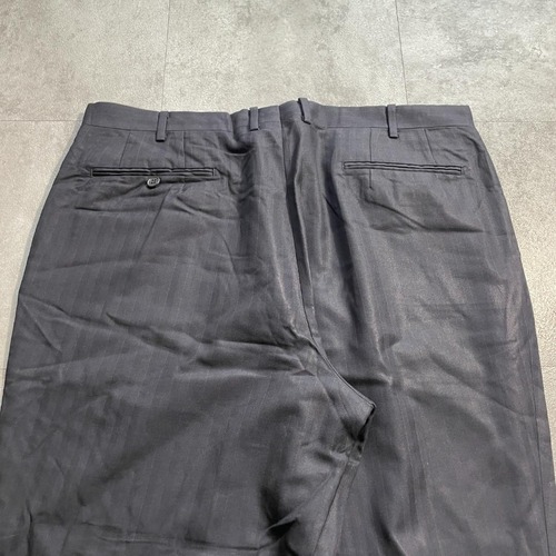 90s balenciaga ブラックスラックス ストライプ 日本製 【W35】 詳細写真11