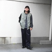 The DUFFER N NEPHEWS / CUT OFF FLIGHT VEST