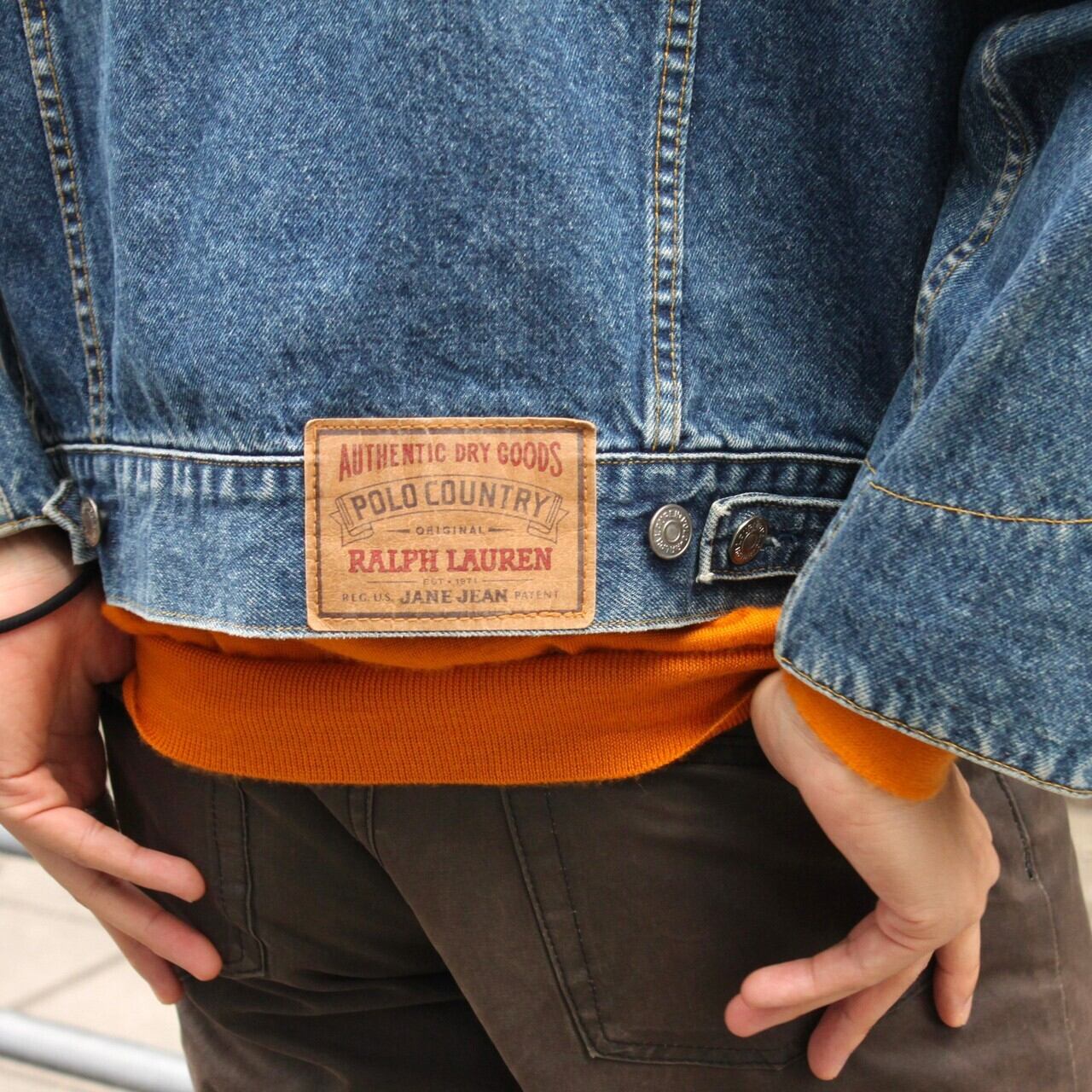 80~90s POLO COUNTRY Denim Work Jacket | VOLAR 80~90s POLO COUNTRY Denim Work Jacket | VOLAR
