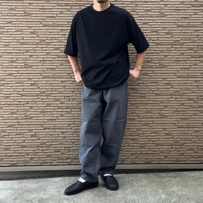 CIOTA Wide Tapered 5 Pocket Pants (medium gray) シオタ | 【kottony
