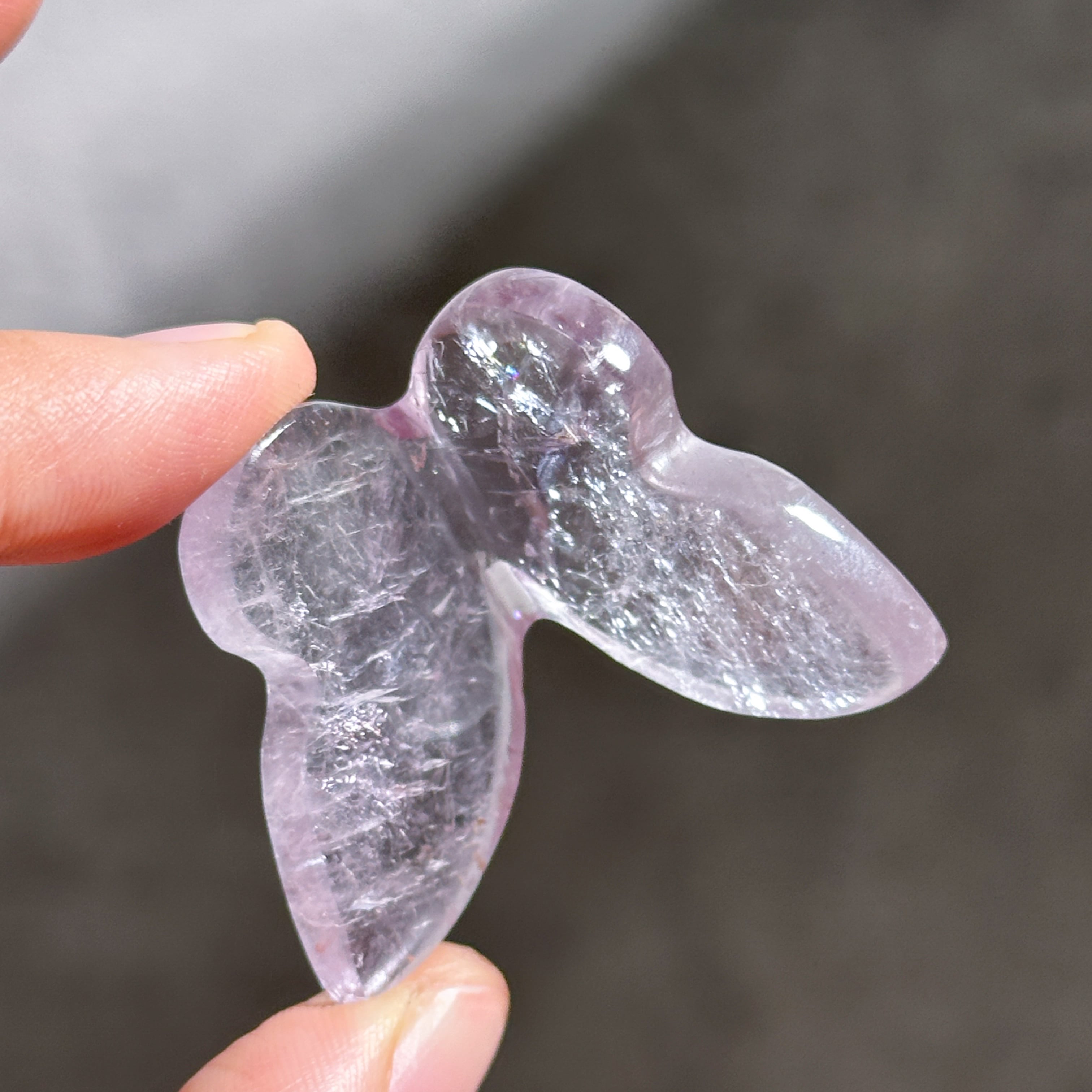 アメジスト 3D蝶 03◇ Amethyst Butterfly ◇天然石・鉱物