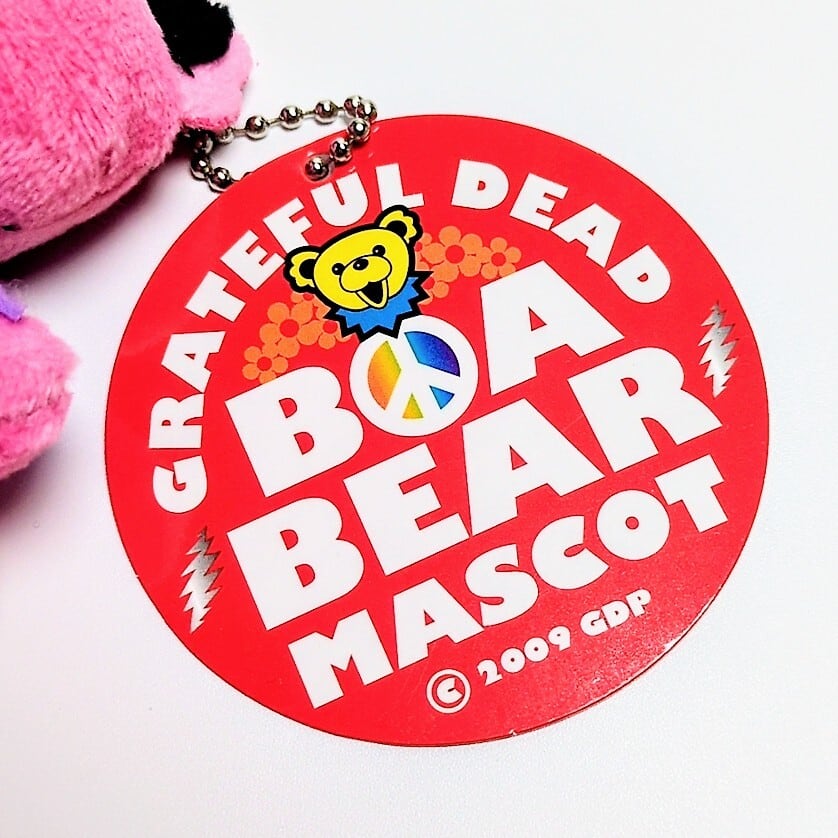 【Grateful Dead (グレイトフルデッド)】  BOA BEAR MASCOT ボアベアー マスコット 〚アメリカン雑貨 アメトイ〛