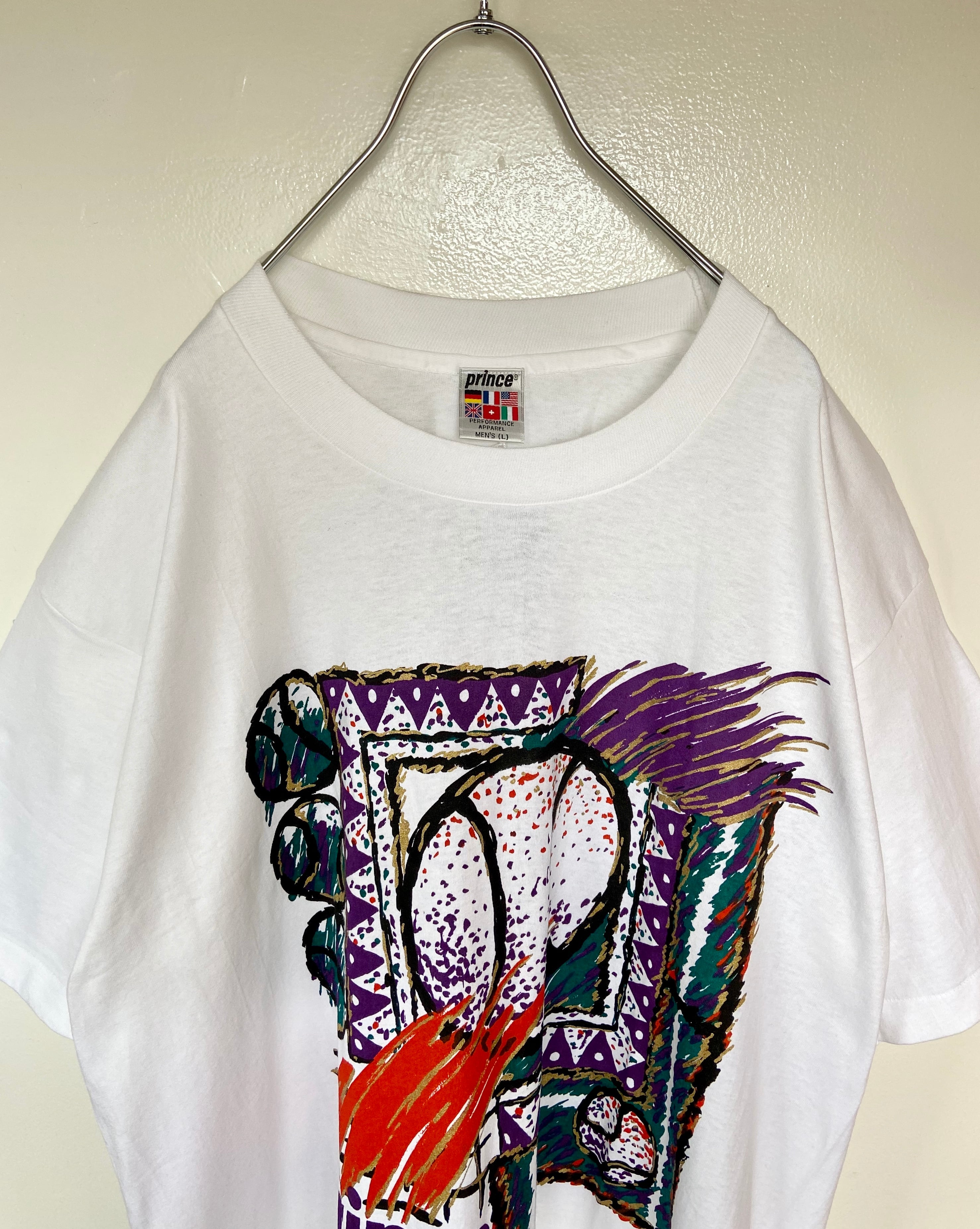 デッドストック USA古着 オーバーサイズ クレイジーデザインTシャツ 