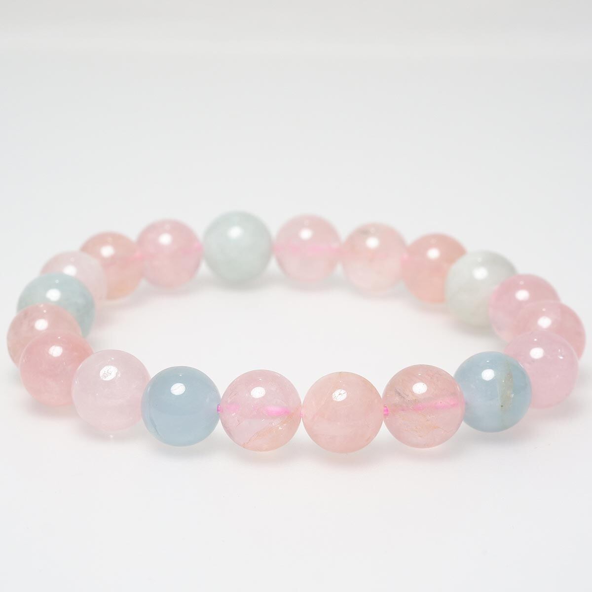 ミックスカラーベリル ブレスレット 10mm 111-2751