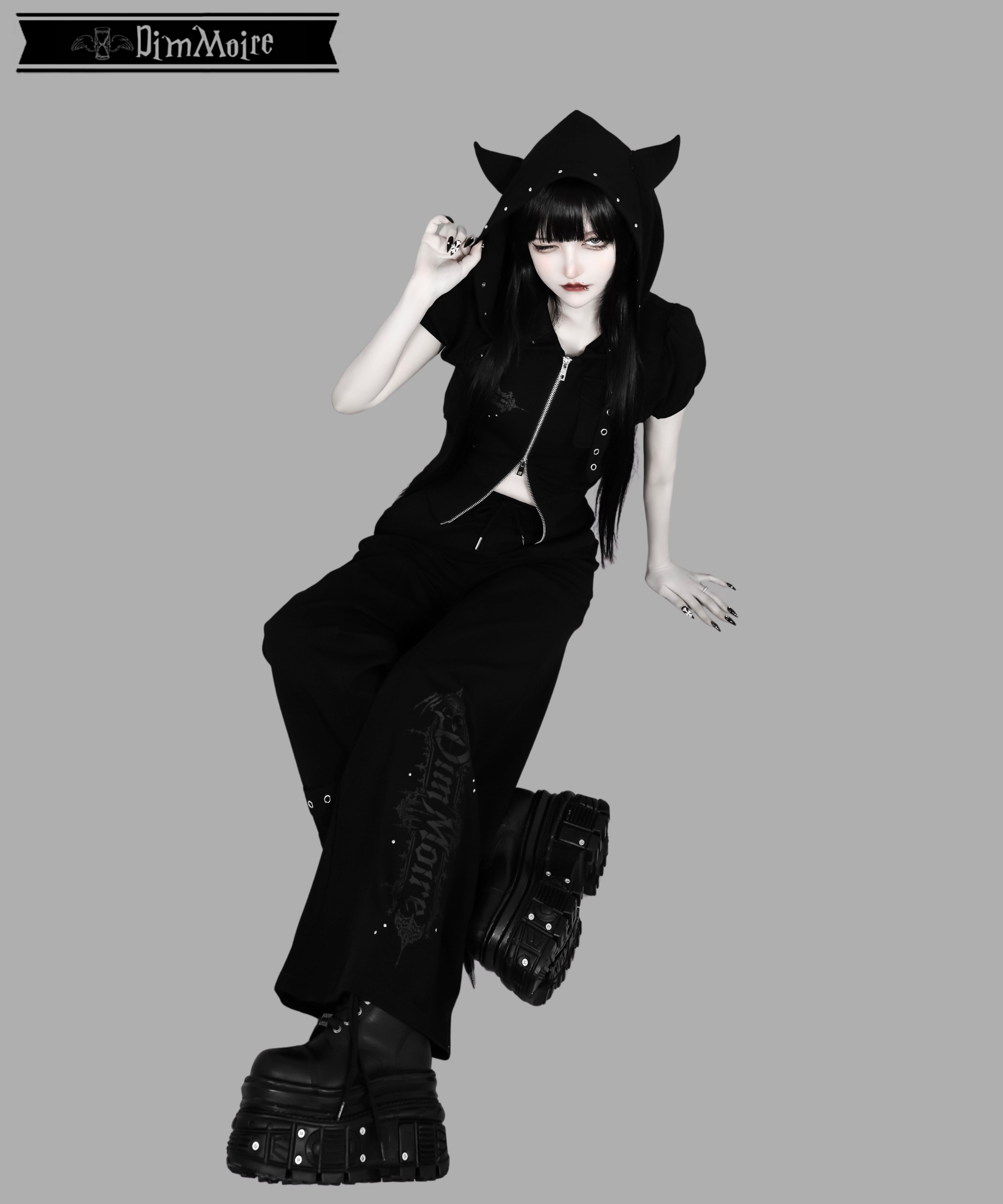 d*7様 DimMoire スカラップminiT Black Little Devil SETUP【Black】 | DimMoire