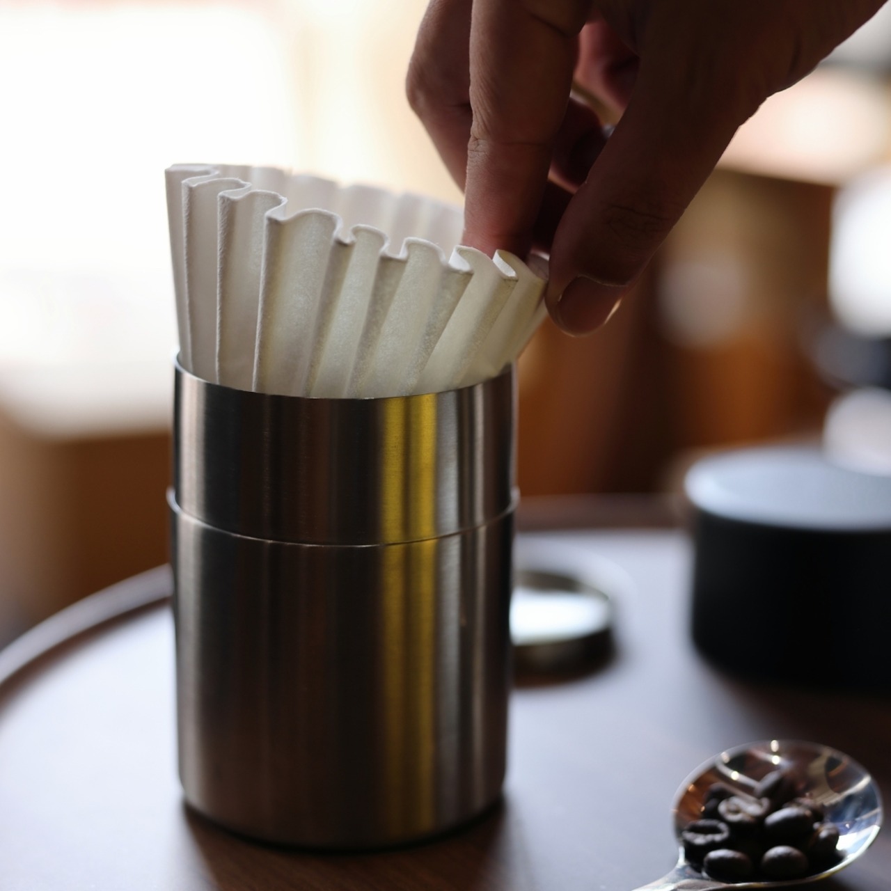 TEA or COFFEE storage spoon