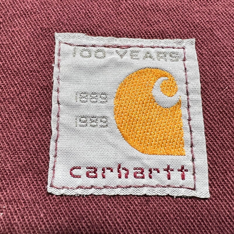 80's carhartt カーハート 100周年記念 コットンダブルニーペインター
