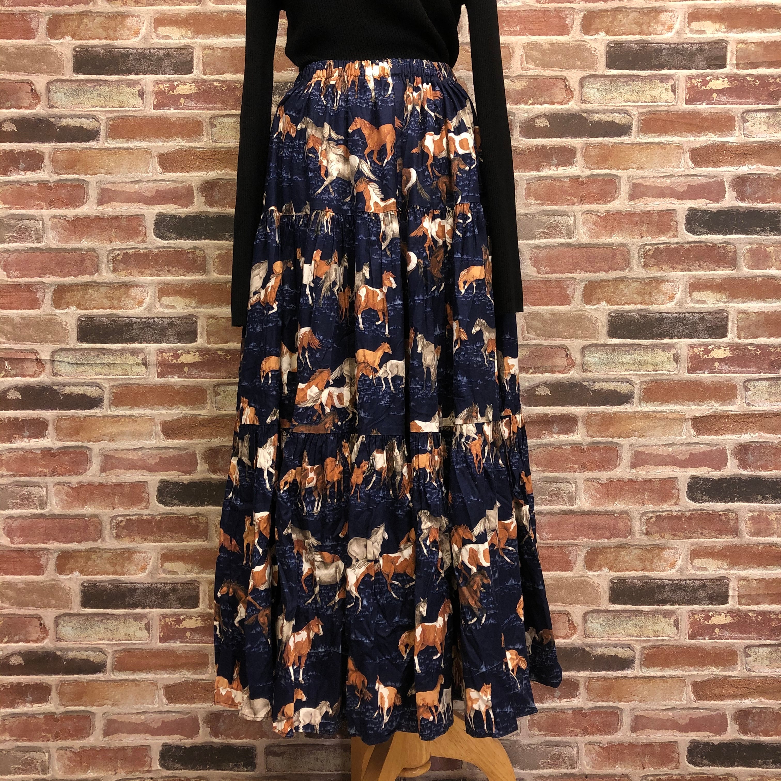 ピンクハウス茶色フリルスカートカネコイサオワンダフルワールド KANEKO ISAO WONDERFUL WORLD Pink Skirt | インポート古着 GEORGE AND