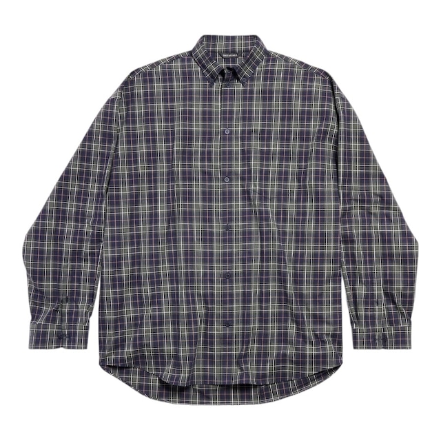 【BALENCIAGA】OversizedShirt(NAVY/KHAKI)