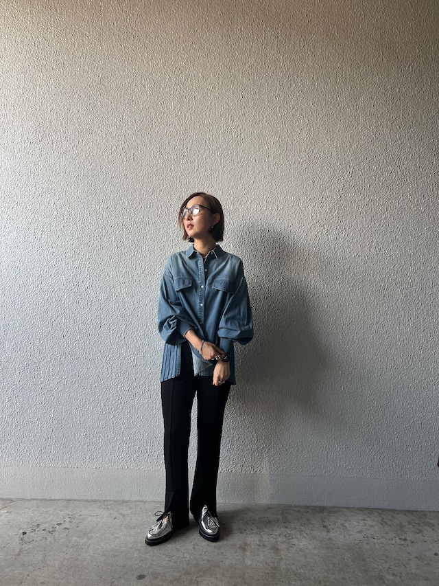 【CHIGNON】3754-050BZ ダンボールスリットパンツ