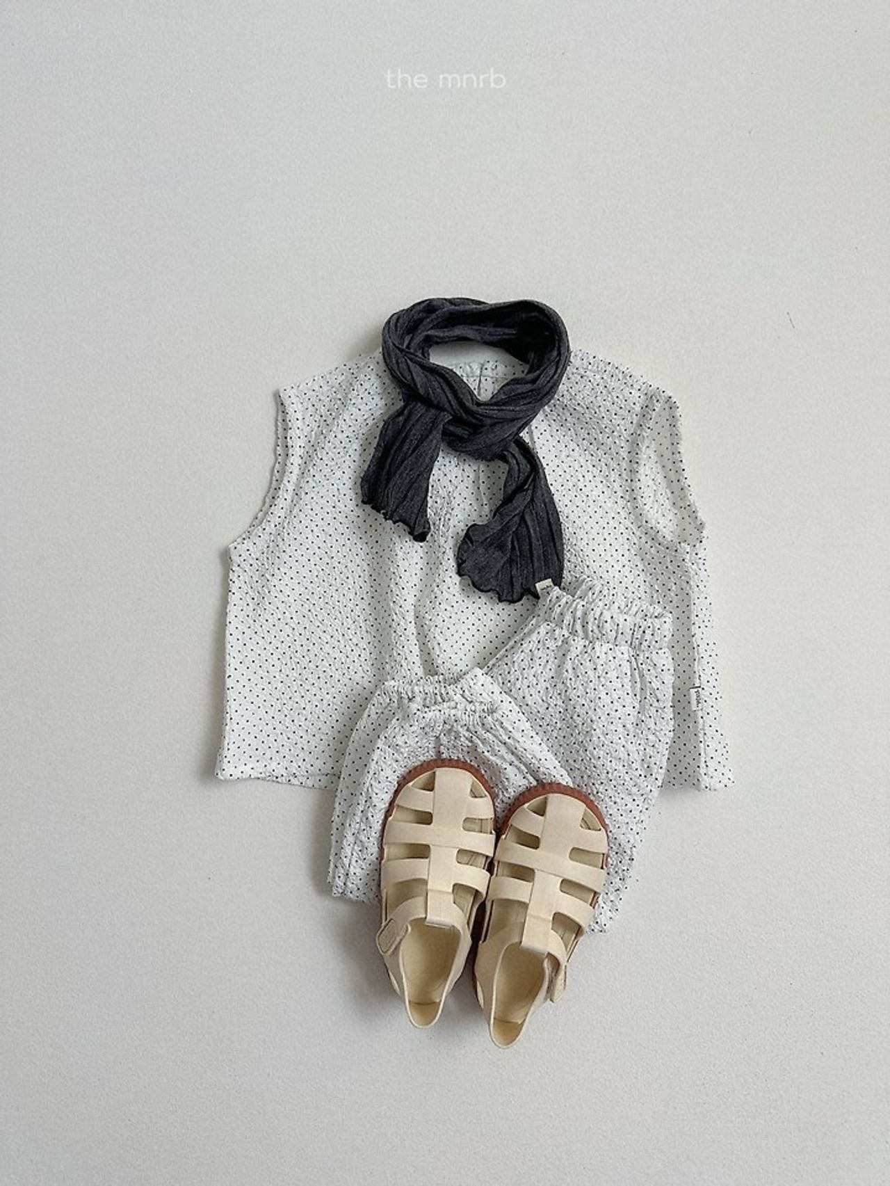 [the mnrb] Dot print Blouse / [미니로브] 도트지짐블라우스
