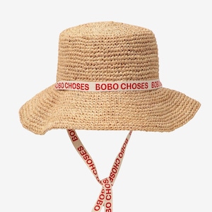 «即納» BOBO CHOSES raffia hat
